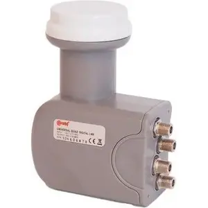 LNB konvertors Corab Quad satelītu uztveršanai, modelis Y_KONW-01797