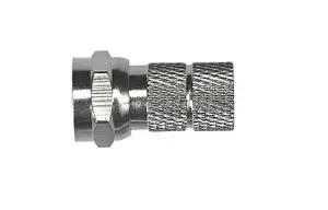 Coaxial F-type connector pack No name CFS 1-00 — F male, 100 pcs