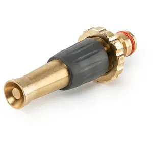 Регулируемая латунная насадка BRADAS BR-S4710 для полива сада, латунная конструкция