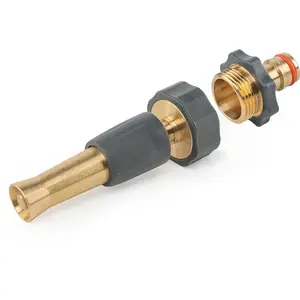 Adjustable Brass Nozzle BRADAS for Tap 3/4" GZ connection 3/4" 10 cm
