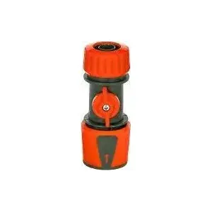 Hose quick connector with valve 1/2" Rubber, Ramp R1147