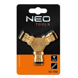 Фитинг для шланга NEO tools 15-748 — 1 шт., соединитель для поливочного шланга