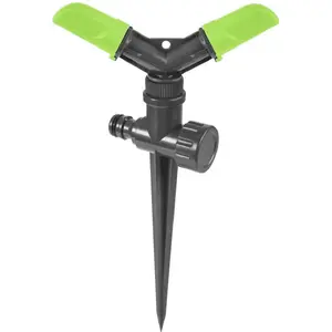 Rotary 2-Arm Sprinkler Cellfast 52-403 — oscillating garden sprinkler, adjustable coverage
