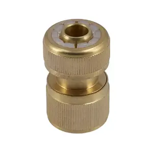 Соединитель для садового шланга Flo 89100 — 1 шт., фитинг для полива
