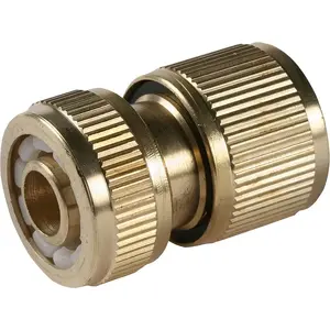 Медная быстросъемная муфта 1/2" Greenmill GB1010C для шланга