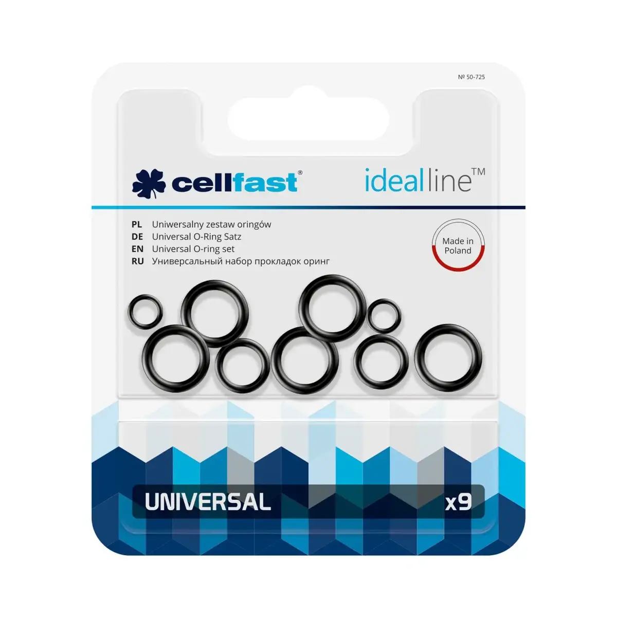 O-ring komplekts Cellfast IDEAL — 9 gab. Photo 3