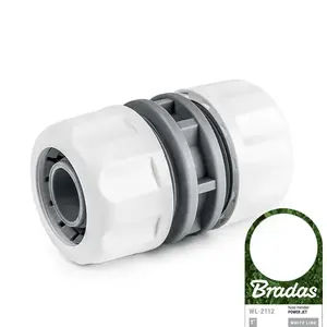 Муфта для труб BRADAS WL-2112 для капельного полива — 1 шт., Польша