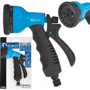 Garden spray gun BRADAS SKY-LINE 8-function adjustable nozzle, metal-plastic, ergonomic handle