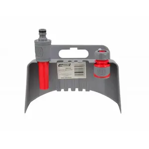 Соединитель для шланга AWTools AW61400, 115 г, металлическое присоединение для садовых шлангов
