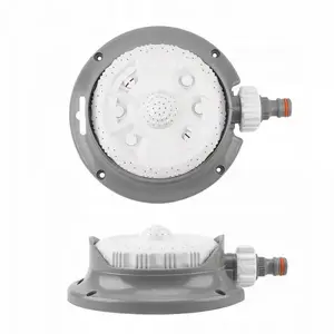 Garden sprinkler BRADAS WL-Z05 8-function base-mounted white