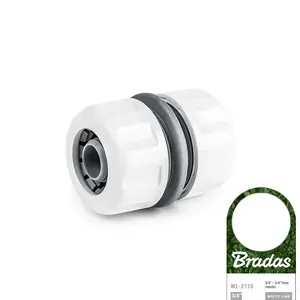 Pipe coupling BRADAS WL-2110 for drip irrigation systems — 1 pc, Poland