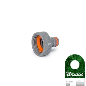 Соединитель (Joint connector) BRADAS WL-2197 для капельных систем орошения — 1 шт., Польша