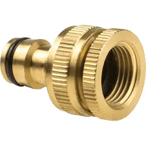 Переходник для садового шланга Cellfast 1/2-3/4" латунь (52-860)