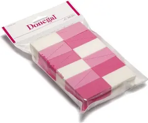 Косметическая губка прямоугольная Donegal 24 шт (модель 4301)