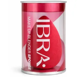 Спонж для макияжа No name IBRA_Make Up Blender Cherry — губка для макияжа, каплевидная