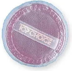 Powder Puff for Loose Powder TOP CHOICE 6494 — makeup applicator, round cosmetic puff