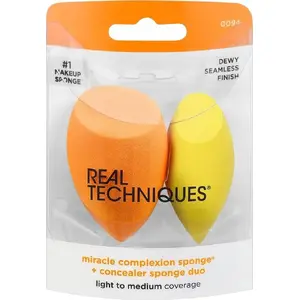 Makeup sponge set real techniques Miracle Complexion Sponge 4 pcs – blending and contouring tool