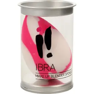 Спонж для макияжа Ibra Double Color, 1 шт — для нанесения тонального и консилера