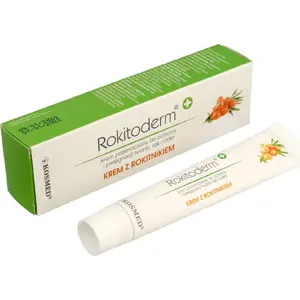 Kosmed Rokitoderm kremu ar rabarberu ogām (oblepihas) sejai, rokām un ķermenim 20 ml