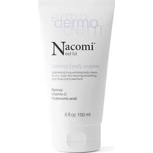 Крем для тела Nacomi Next Level Dermo осветляющий и омолаживающий с ретинолом и витамином C, 150 мл