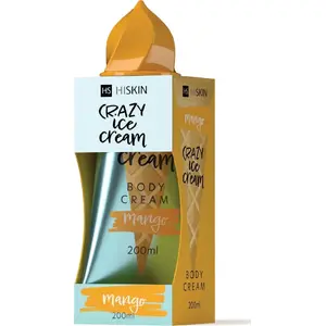 Крем для тела HiSkin Crazy Ice Cream Манго 200 мл - увлажняющий крем HiSkin