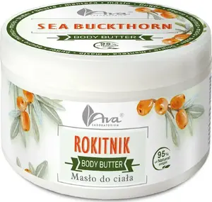 Ķermeņa sviests Ava Rokitnik 250 g — barojošs ķermeņa krēms ar smiltsērkšķi, 250 g