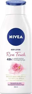 Body balm Nivea Rose Touch 400 ml — body care moisturizing balm with rose scent