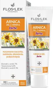 Gel Floslek Arnica Forte 50 ml — arnica gel for broken capillaries, bruises and swelling
