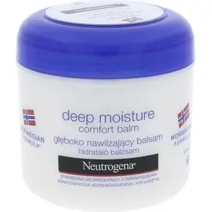 Body balm Neutrogena Deep Moisture Comfort Balm 300 ml — intensive hydrating skin treatment