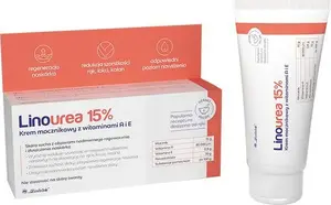 Urea cream 15% 50 g by PRZEDSIĘBIORSTWO FARMACEUTYCZNE "ZIOŁOLE (Ziołolek Linourea A+E) - moisturizing keratolytic cream