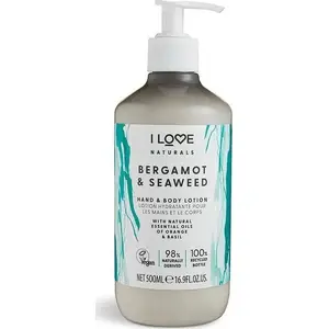Hand & Body Lotion I love Naturals Bergamot & Seaweed 500 ml