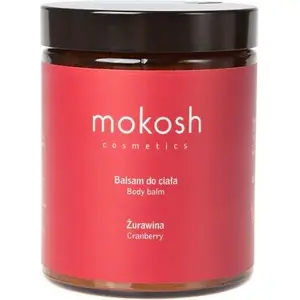 Body Balm Mokosh Cranberry 180 ml — natural body care balm, moisturizing and regenerating