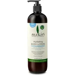 Mitrinošs ķermeņa pieniņš Sukin Lime and Coconut 500 ml