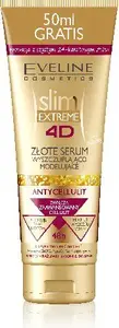 Антицеллюлитная сыворотка Eveline 4D Slim Extreme 250 мл — золотая формула