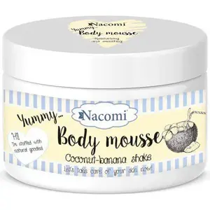 Body mousse Nacomi Banana-Coconut Shake 180 ml