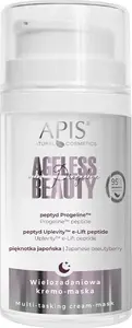 Nakts krēms-maska Activeshop Apis Ageless Beauty ar Progeline 50 ml — daudzfunkcionāls pretgrumbu līdzeklis