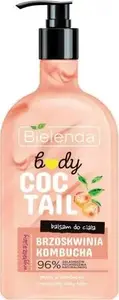 Лосьон для тела Bielenda Body Coctail Персик + Комбуча 400 мл разглаживающий