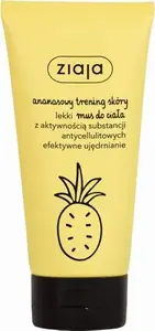 Body mousse Ziaja Ananas 160 ml — lightweight moisturizing body mousse