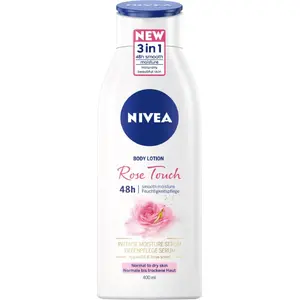Бальзам для тела Nivea Rose Touch 400 мл — интенсивное увлажнение