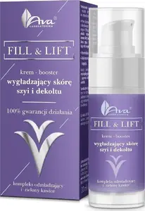 Kakla un dekoltēžas izlīdzinošs krēms-būsters Ava Laboratorium Fill & Lift, 30 ml