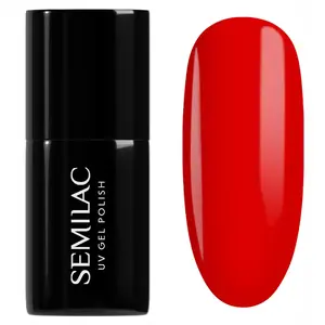 Лак для ногтей SEMILAC Rebel Rose Red Obsession 793 (цветной лак)