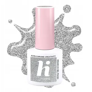 Nail polish HI HYBRID Hi Lakier 379 Chrome Creativity IT GIRL