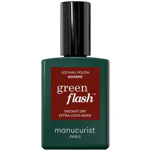 Nail polish ANNY Boheme gel-effect LED Green Flash 15 ml