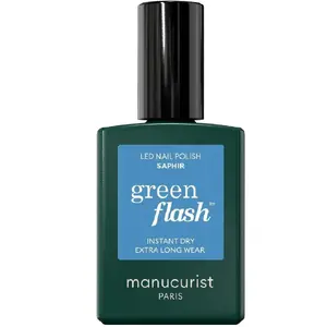 Nail polish ANNY Green Flash LED Gel Nail Lacquer Saphir 15 ml