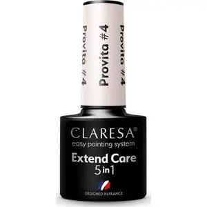 Средство для ногтей Claresa Extend Care 5 in 1 Provita №4 5 г — профессиональный уход Claresa