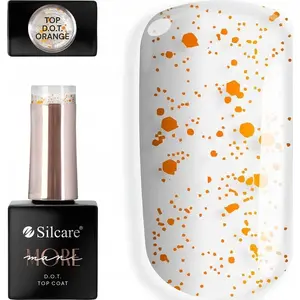 Top coat nail polish No name Mani More DOT Orange 10 g