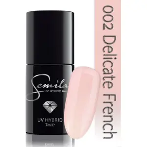 Nail polish base coat SEMILAC 002 Delicate French 7 ml