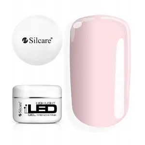 Builder LED Gel Clear French Pink 100 g — Silcare High Light