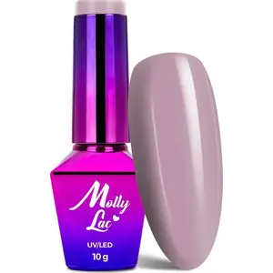 Hybrid nail polish TOP CHOICE MollyLac Obsession 212 Rich Lilac 10 g