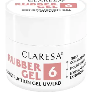 Gel polish Activeshop CLARESA RUBBER GEL 6 — 12 g